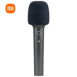 MIJIA Xiaomi Handheld Microphones USB Wireless Receiver TV Home Party Xiaoai Sound Redmi Karaoke Mic K Song Duet KTV Microphone rophone