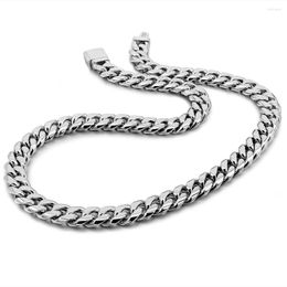 Chains Classics Luxury Fine Jewelry 925 Sterling Silver Men Woman Hip Hop Necklace Cuban Link Chain 18-28inches Charming Fashion Gifts