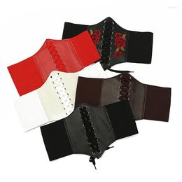 Belts Fashion Pu Leather Slimming Body Waistband For Women Elastic Waist Belt Corset Wide Feminin Ceinture Femme Fajas