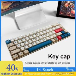 Keyboards Keys Milk Sublimation Cherry Profile Keycap For Gaming Keyboard Key Caps