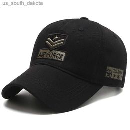 Fashion Hip Hop Army Cap US Air Force Mens Baseball Caps sports Tactical Caps Navy Seal Army Camo Snapback Hat Outdoor sun hats L230523