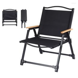 Camp Furniture Detachable Folding Chair Outdoor Portable Camping Self-driving Travelling Fishing Leisure Non-slip Aluminum Alloy Seat