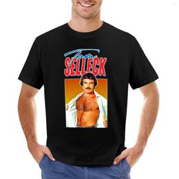 Men's Polos Tom Selleck T-Shirt Funny T Shirts Tops Custom Shirt Men Clothes
