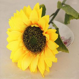 Decorative Flowers Single Sunflower Living Room Simulation Floor Flower Festival Party Layout Home Decoration Fruit