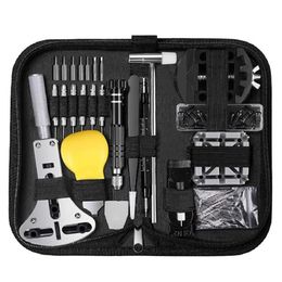 Repair Tools & Kits 153 Pcs Watch Kit Professional Spring Bar Tool Set Watch Battery Replacement Kit Watch Band Link Pin Set224t