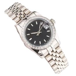 womens date just 36mm 41MM diamond watch automatic machinery 904L all stainless steel mechanical wristwatch super bright waterproof sapphire glass watches gift