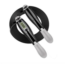 Jump Ropes Cordless Electronic Skipping Rope Gym Fitness Cordless Skipping Smart Jump Rope with LCD Screen Counting Speed Skipping Counter 230607