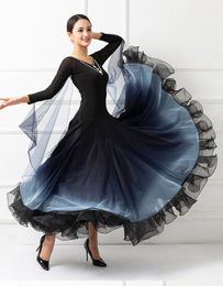 Stage Wear Ballroom Dresses Modern Dance Costumes Standard Performance Clothing High End Evening Party Gown Waltz Jazz Tango Outfits