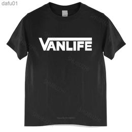 Summer mens tshirt Vanlife T Shirt Skater Vacation Nomad men cotton tshirt unisex t-shirt teenagers cool tops drop shipping L230520