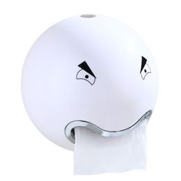 Holders Wall Mounted Cute Cartoon Face Bathroom Toilet Paper Tissue Box Roll Holder