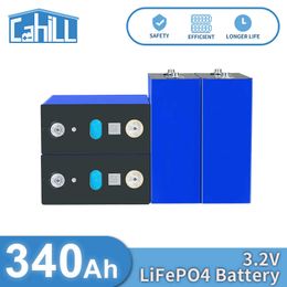 340Ah Lifepo4 Battery 3.2V Lithium Iron Phosphate DIY Cell Solar Battery Pack For RV EV Camper Golf Carts Boats Off Grid Campers