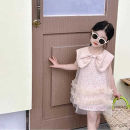 Girl's Dresses Toddler Baby Girl Summer Dress Kids Mesh Sleeveless Princess for Girls Cute Casual Daily Fits 2-8Years R230607