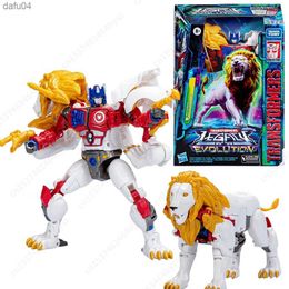 In Stock Transformers Legacy Leo Prime Evolution Voyager Action Figure Model Toy Collection Hobby Gift L230522