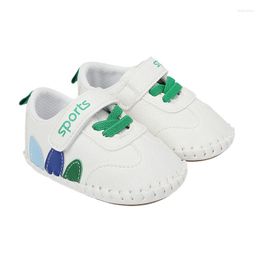 First Walkers 0-18M Baby Girls Boys Sneakers Shoes Born Walking PU Leather Anti-Slip Soft Sole