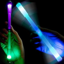 Decompression Toy Cool Rotating LED Flash Spinner Pen Adult Stress Reliever Children Kids Spinning with Battery Finger Fidget Gift 230607