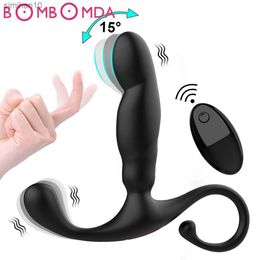 Sex Toys Anal Vibrators Finger Prostate Massage Butt Plug Prostate Stimulator Anus Male Masturbator Plug Sex Toys For Men Gays L230518