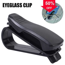 Car Car Sun Visor Glasses Clip 180 Degree Rotatable Card Ticket Fastener Holder Sunglasses Clips Interior Organiser Accessories