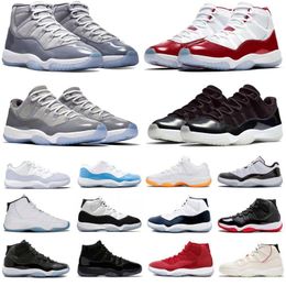 Air 11 Basketball Shoes Jumpman 11s Retro Sneakers High Cherry Cool Grey Bred Concord Win Like 96 72-10 Low Shoes Bright Citrus Pure Violet UNC Men Women Trainers