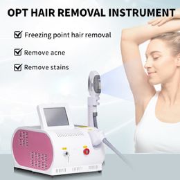 Portable IPL OPT Hair Removal Machine Professional E-light Three Colors Permanent Hair Removal Spa Household Laser Epilator