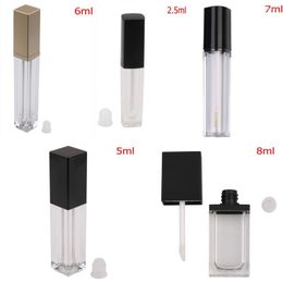 Storage Bottles 2.5/7/8 ML Travel Empty Lipstick Tube Lip Containers Cosmetic Lotion Container Glue Stick Clear Bottle