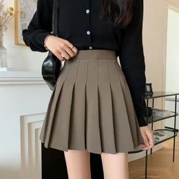 Skirts 2023 Golf Lady Pleated Skirt Short High Waist Half Large A-Word Spring And Summer Anti-light College Style