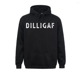 Men's Hoodies DILLIGAF Do I Look Like Give A F Funny Sarcastic Humour Long Sleeve Mens Sweatshirts Printed On Hoods Oversized