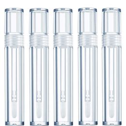 10-50pcs 5ml Empty Lip Gloss Tube Clear Balm Bottle Refillable Eyelash Growth Liquid Cosmetic Containers Lipstick Container 8NPV