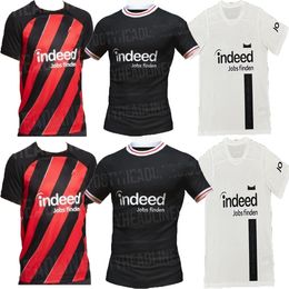 23 24 Eintracht Frankfurt DFB POKAL soccer jerseys home away 2023 2024 SOW Borre KOSTIC HAUGE Younes football uniform men kids kit HASEBE KAMADA HINTEREGGER Lammers