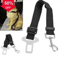 Animal Dog Pet Car Safety Seat Belt Harness Restraint Lead Leash Travel Clip Dogs Supplies Accessories for Travel seat covers