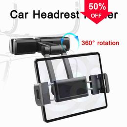 Car Car Phone Holder Back Seat Mount Tablet PC Bracket for 4.7-12.3 Inches Adjustable 360 Rotation Universal Car Phone Holders