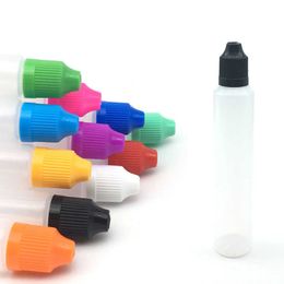 5pcs 60ml LDPE Empty Pen Shape Plastic Squeezable Eye Dropper E Liquid Juice Refillable Bottles I9G4