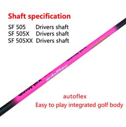 Club Shafts Golf shaft Autoflex Golf drive shaft sf505xxsf505 sf505x Flex Graphite Shaft wood shaft assembly sleeve and grip 230607