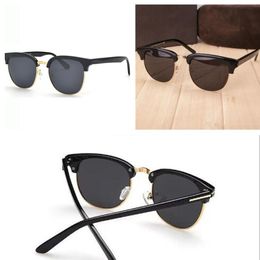 NEW James Bond Tom Sunglasses Men Women Brand Designer Sun Glasses Super Star Celebrity Driving Sunglass Fashion Eyeglasses With Box