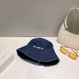 Golll S Bucket Denim Foldable Women Gorros Washed Men Hop Summer Bob Hats Designers Caps Hat Hip Women Hats Designer Artist