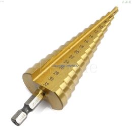 Drill Bits 1Pcs HSS Steel Step Drill Bit Hole Cutter Tool 4-12mm 4-20mm 4-32mm M03 dropship 230606