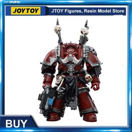 IN STOCK JOYTOY 40K 1/18 Action Figure Word Bearers Chaos Terminator Garchak Vash Anime Game Model Free Shipping L230522