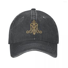Berets Virgin Mary Baseball Cap Cowboy Hat Peaked Bebop Hats Men And Women