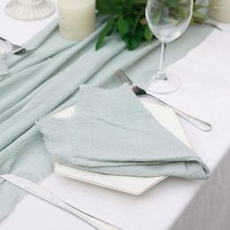 Table Napkin Retro Napkins Towel Decoration Cotton Gauze Hanky Tea Dining Place Mats Marriage Wedding Restaurant Supplies 42 42cm