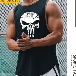 Men's Tank Tops Men Sleeveless Shirt Mesh Material Quick Dry Breathable Tank Top Vest Men Gym Fitness Basketball Workout Beach Top Tee 230607
