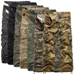 Pants New Safari Style Tactical Pants Male Camo Jogger Casual Cotton Trousers Multi Pocket Military Camouflage Men's Cargo Pants