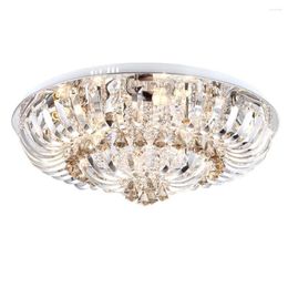 Ceiling Lights Crystal Round Living Room Lamp Luxury Modern Parlour Haning Lighting Noble Bedroom El Lobby Chandelier