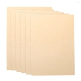 Gift Wrap 50Pcs A4 Paper Sheets Parchment Retro For Certificate And Diploma 90g (Light Brown)