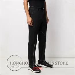 Men's Pants Style Loose Zipper Trousers High Quality British Casual Men's Straight S-6XL!! Big Yards Trousers!