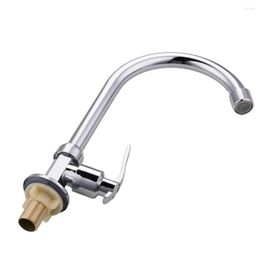 Bathroom Sink Faucets Kitchen Cold Taps Swivel Spout Single Lever Tap Mono Modern Plating Faucet Water With Energy-saving Bubbler