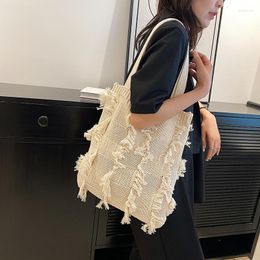 Evening Bags Designer Crochet Handbags Knitting Shoulder Bag Purse Big Capacity Shopper For Women 2023 Tote Clutch Female Bucket