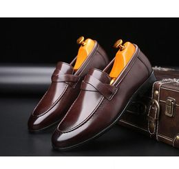 Men's Classic Retro Fullstrap Loafers Men Microfiber Leather Casual Shoes Mens Wedding Party Moccasins Outdoor Driving Flats