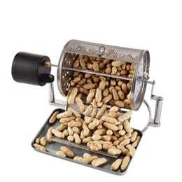 Tools Electric Coffee Roaster Stainless Steel Coffee Bean Roast Hine Popcorn Nuts Grains Beans Baking Rotation Speed Adjust 110v