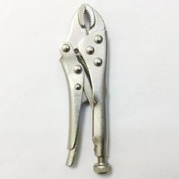 Tang 4 Inch Curved Jaw Locking Pliers Mini Locking Pliers for Diy Hand Repair Tools