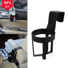 New Portable Durable Black Car Cup Holder Drink Bottle Holder Stand Container Hook Car Truck Interior cup holders car