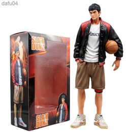 Anime Slam Dunk Action Figure Toys Sakuragi Hanamichi Ruka Kaede Figuras 30cm PVC Figurine Collection Model Gift for Children L230522